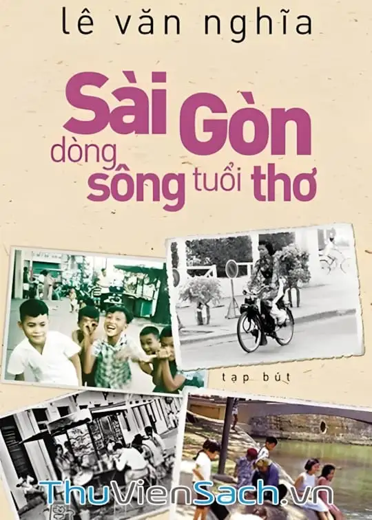 Ảnh bìa sách Sài Gòn Dòng Sông Tuổi Thơ