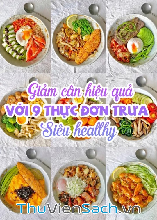 Ảnh bìa sách 9 Bữa Trưa Healthy Mang Đi Làm