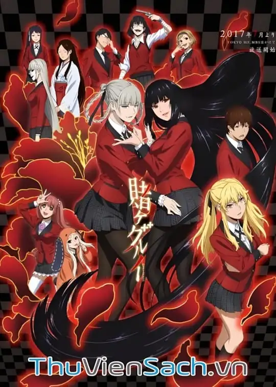 Ảnh bìa sách Học Viện Đỏ Đen - Kakegurui