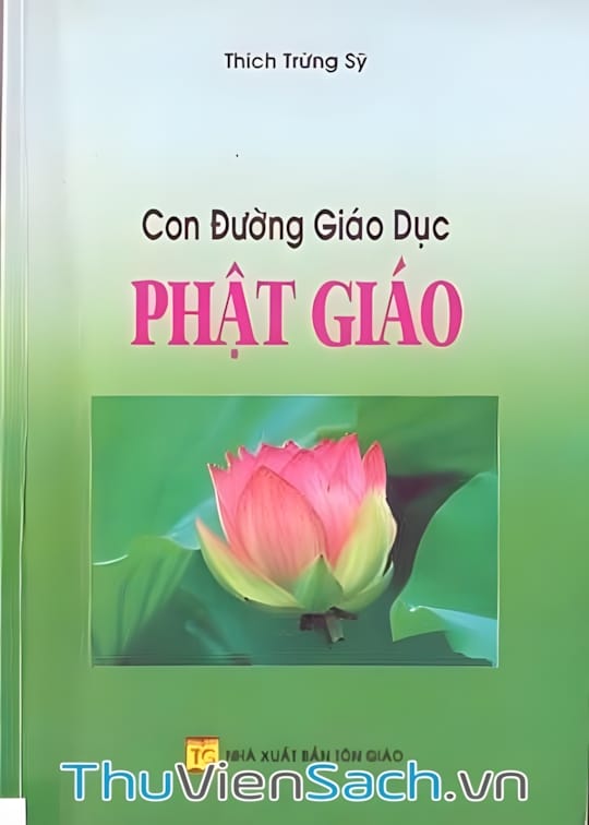 Ảnh bìa sách Con Đường Giáo Dục Phật Giáo