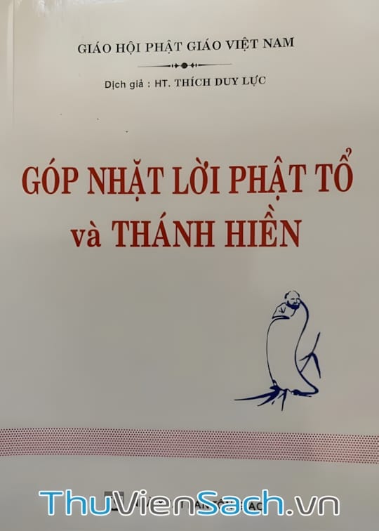 Ảnh bìa sách Góp Nhặt Lời Phật Tổ Và Thánh Hiền