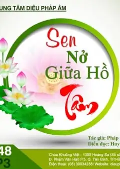 Ảnh Sen Nở Giữa Hồ Tâm