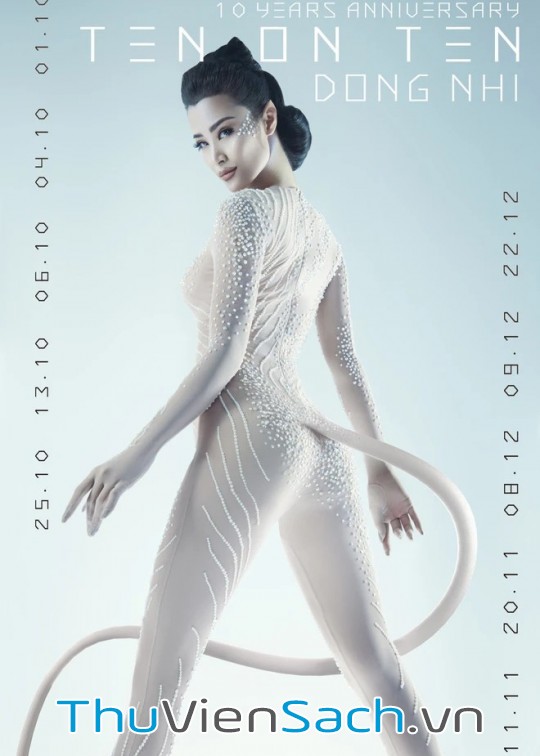 Ảnh bìa sách Đông Nhi - Liveshow Ten On Ten