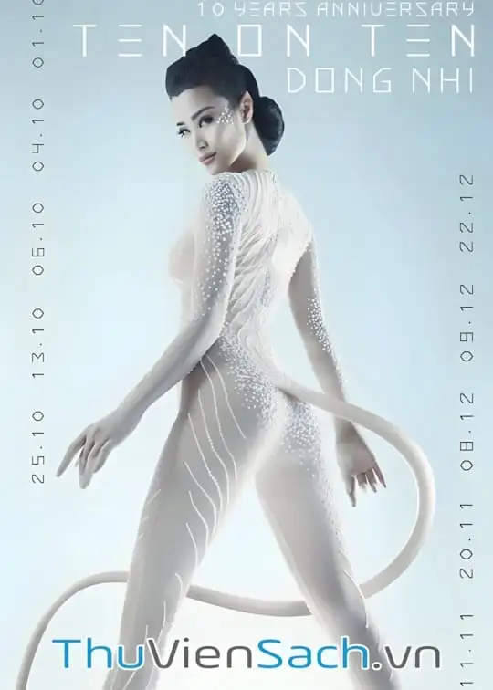 Ảnh bìa sách Đông Nhi - Liveshow Ten On Ten