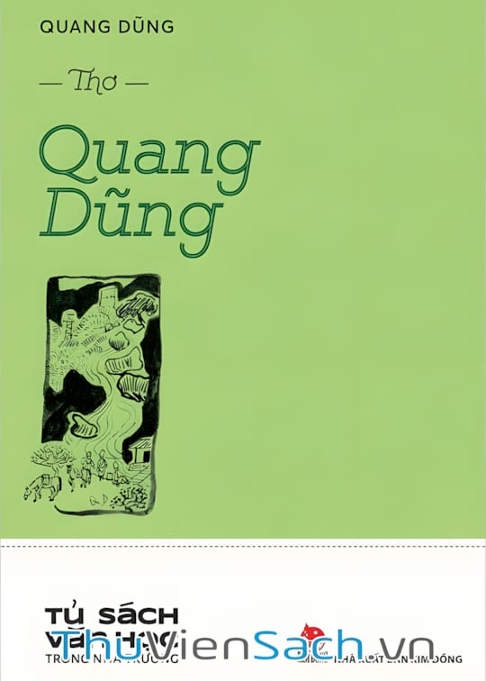 Ảnh bìa sách Thơ Quang Dũng