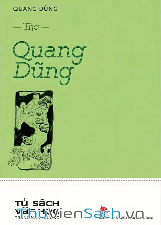 Ảnh bìa sách Thơ Quang Dũng