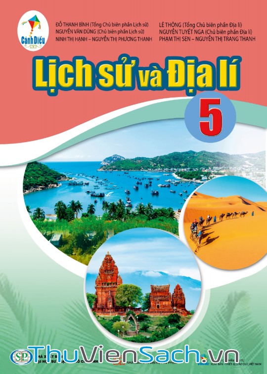 Ảnh bìa sách Bộ Sách Cánh Diều: Lịch Sử Và Địa Lý Lớp 5