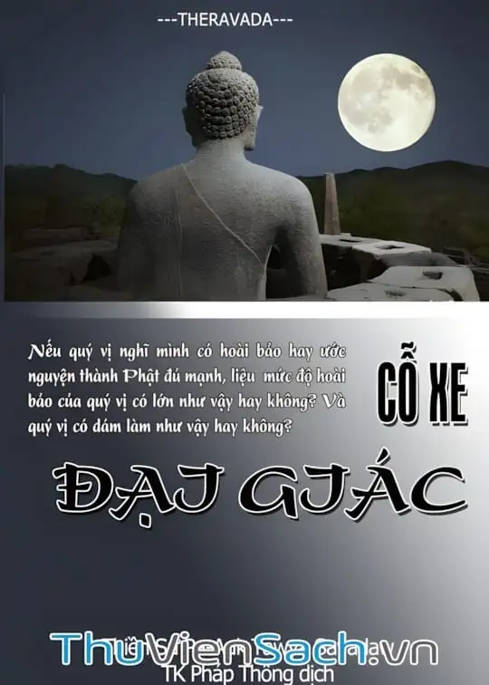 Ảnh bìa sách Cỗ Xe Đại Giác (Mahābodhiyanā)