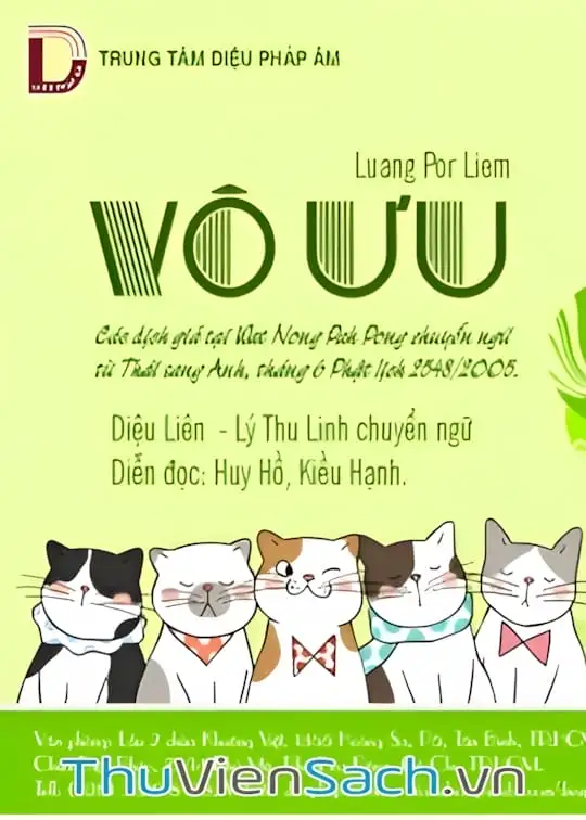 Ảnh bìa sách Vô Ưu