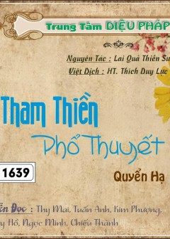 Tham Thiền Phổ Thuyết