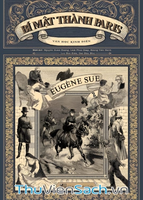 Ảnh bìa sách Bí Mật Thành Paris - Tập 2