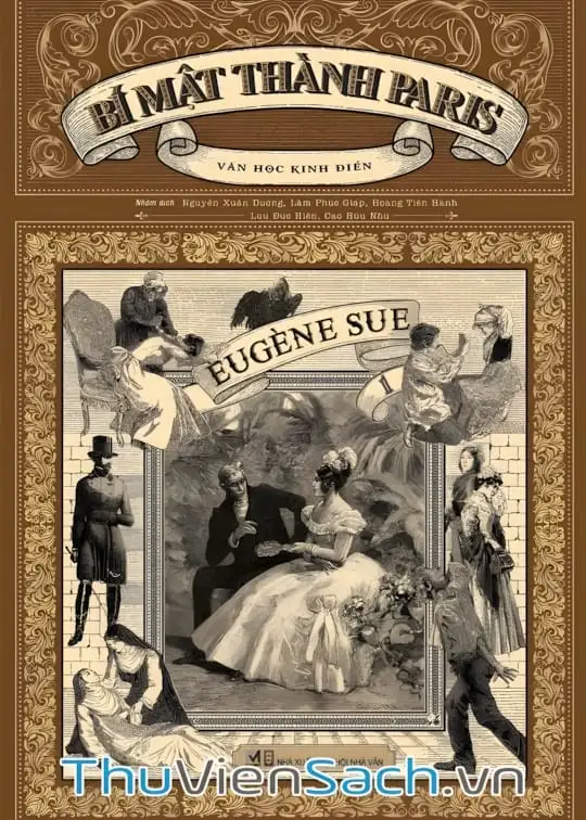 Ảnh bìa sách Bí Mật Thành Paris - Tập 1