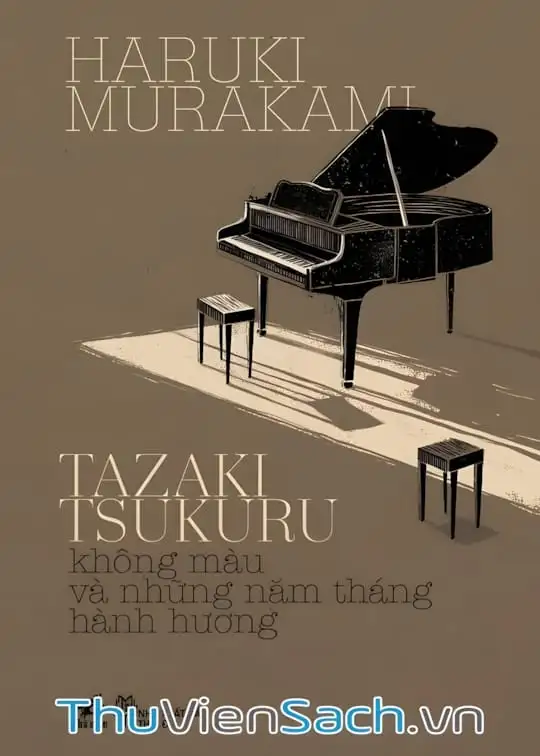 Ảnh bìa sách Tazaki Tsukuru Không Màu Và Những Năm Tháng Hành Hương