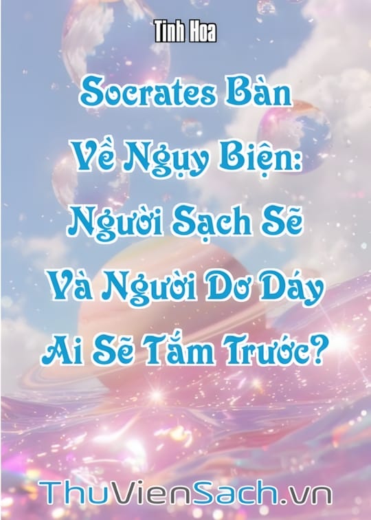 Ảnh bìa sách Socrates Bàn Về Ngụy Biện: Người Sạch Sẽ Và Người Dơ Dáy, Ai Sẽ Tắm Trước?