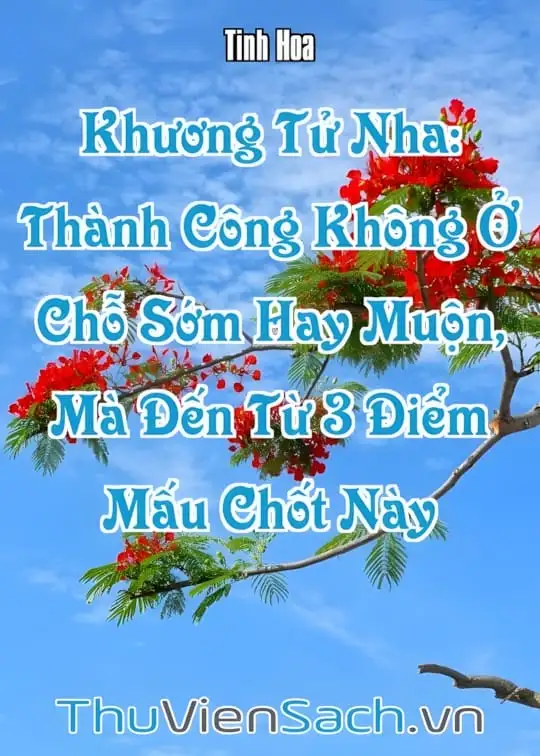 Ảnh bìa sách Khương Tử Nha: Thành Công Không Ở Chỗ Sớm Hay Muộn, Mà Đến Từ 3 Điểm Mấu Chốt Này