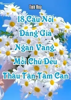 Ảnh 18 Câu Nói Đáng Giá Ngàn Vàng, Mỗi Chữ Đều Thấu Tận Tâm Can