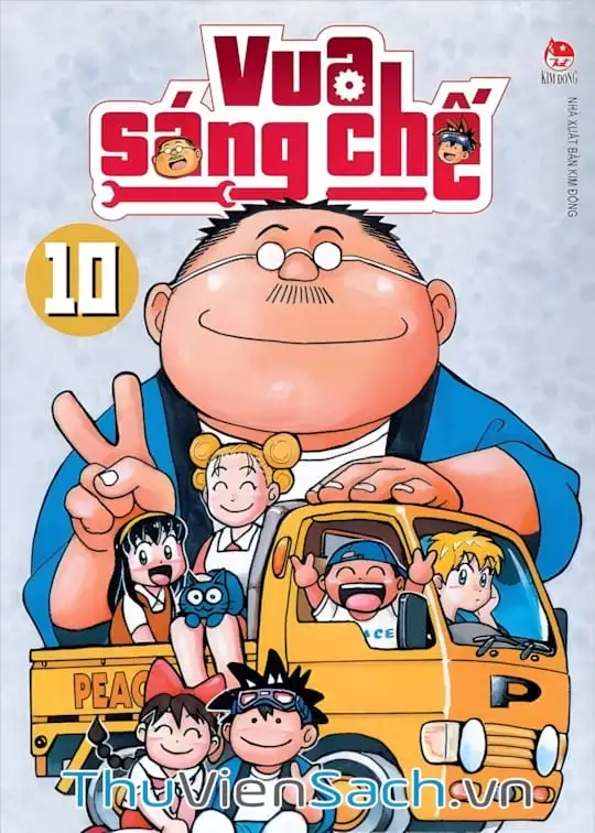 Ảnh bìa sách Vua Sáng Chế - Jibaku Kun