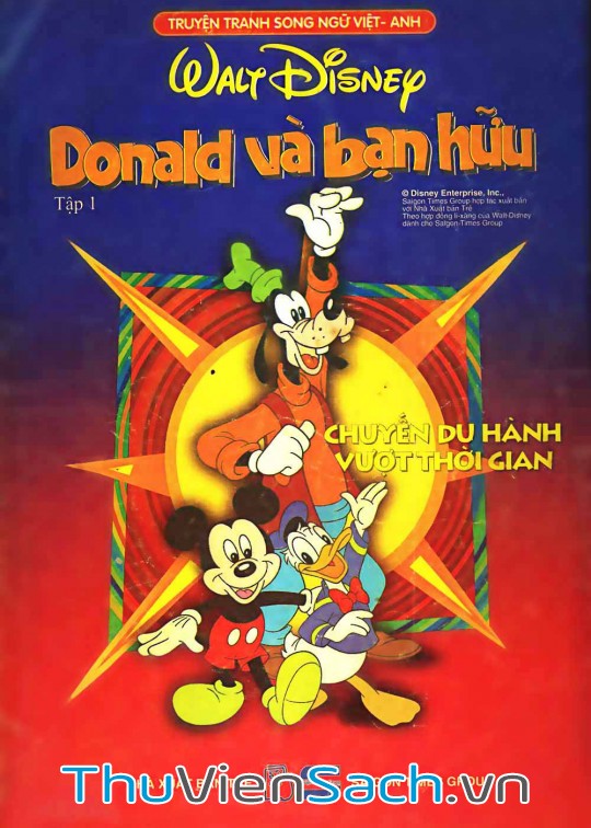 Ảnh bìa sách Donald Và Bạn Hữu